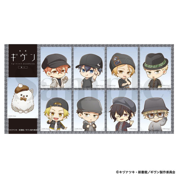 『ギヴン 海へ』証明写真風ステッカー